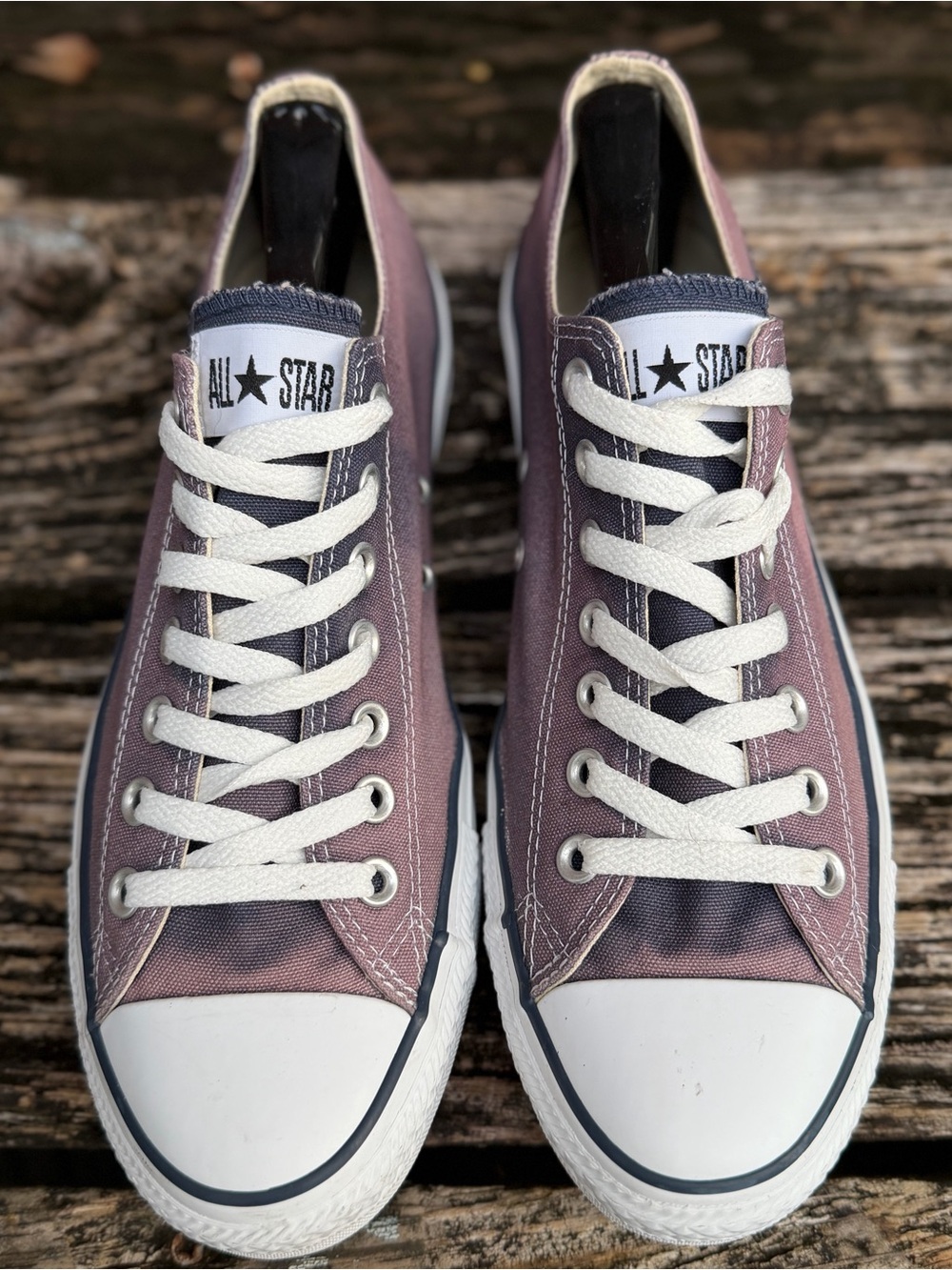 Converse Chuck Taylor All Star Unisex M-9 W-11 Blue Low Top Canvas Sneakers X2